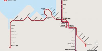 Light rail sydney carte