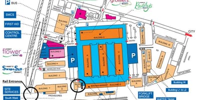 La carte de sydney marchés
